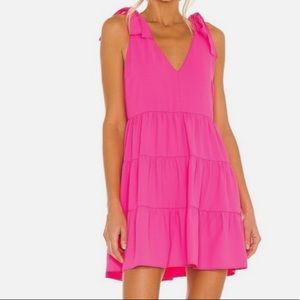 Amanda Uprichard Pruitt Tiered Swing Dress